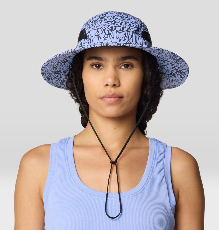 Stryder Sun Hat, Color: Light Illusion Forager Print, image 6