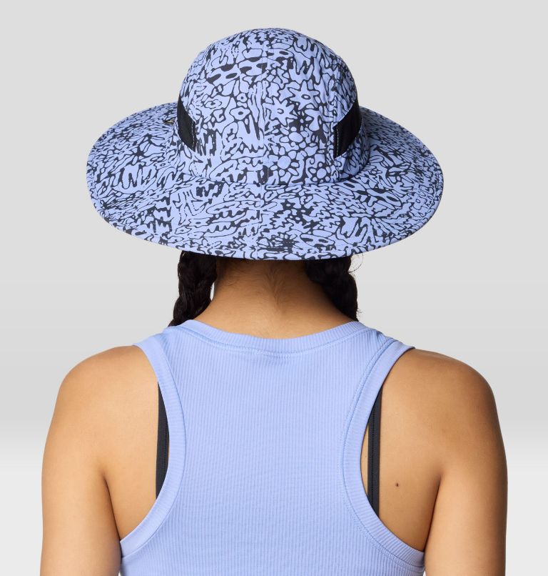 Stryder Sun Hat, Color: Light Illusion Forager Print, image 7
