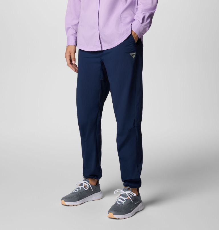 Women's PFG Shadowcaster Guide Pants, Color: Collegiate Navy, image 3