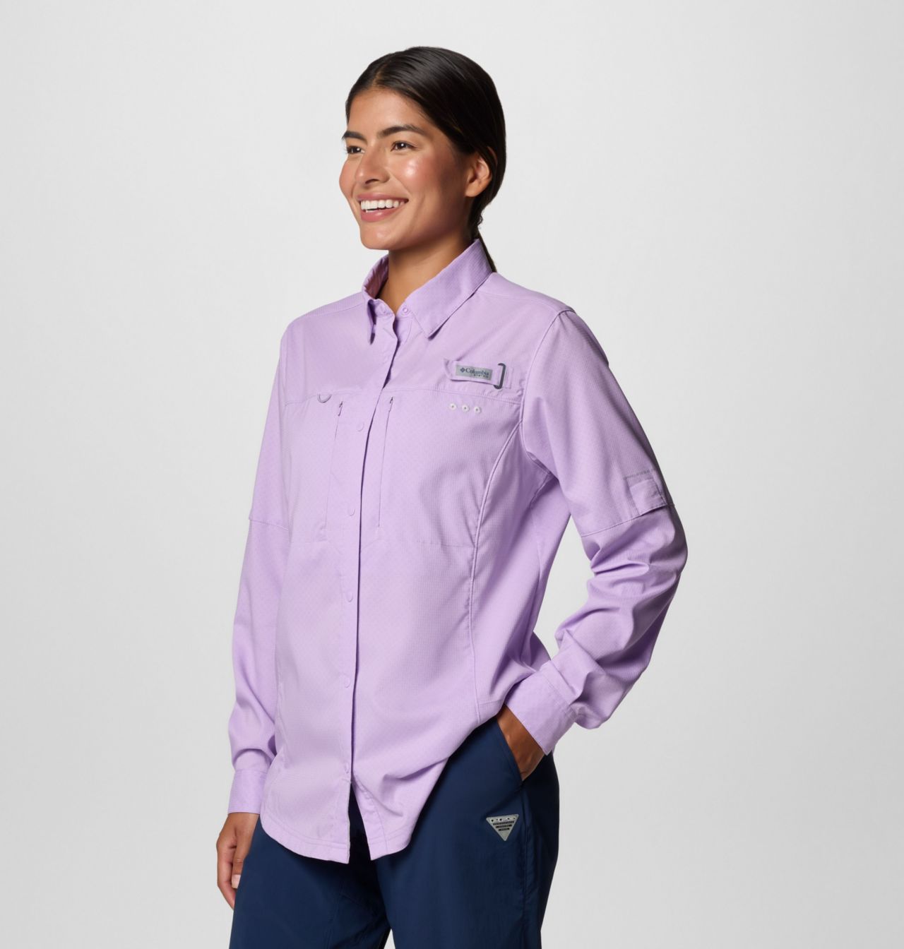 Femme Chemise à manches longues PFG Shadowcaster™ Zero 3