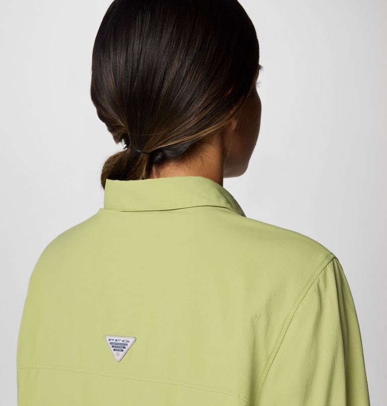 Women's PFG Wild Cast Long Sleeve Shirt, Color: Pear, image 5