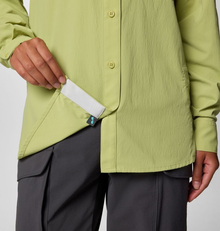 Women's PFG Wild Cast Long Sleeve Shirt, Color: Pear, image 6