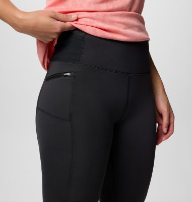 Women's Summit Valley Leggings, Color: Black, image 4