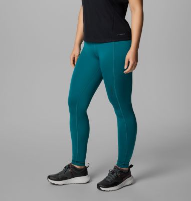 Women's Summit Valley Leggings, Color: River Blue, Black, image 11