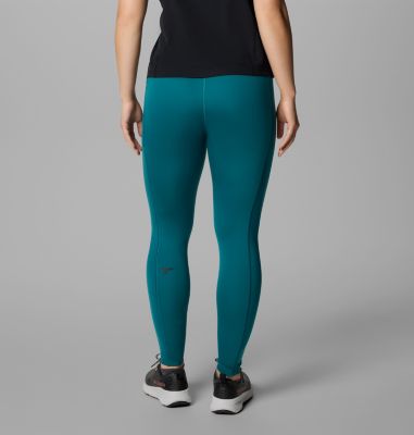 Women's Summit Valley Leggings, Color: River Blue, Black, image 10