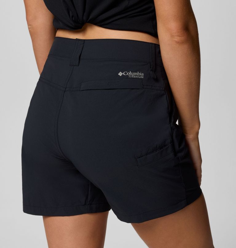 Women's Summit Valley Hiking Shorts II, Color: Black, image 5