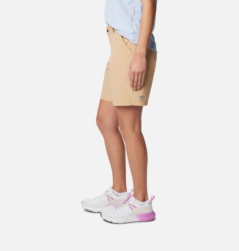 Women's Summit Valley Hiking Shorts II, Color: Canoe, image 3