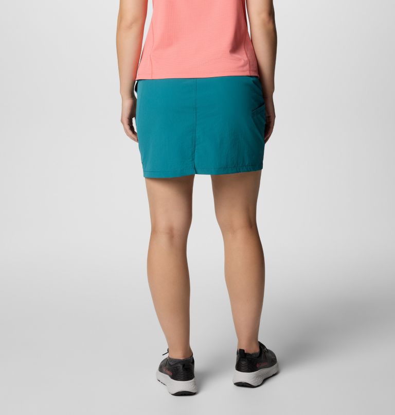 Falda-pantalón de senderismo Summit Valley II para mujer, Color: River Blue, image 2