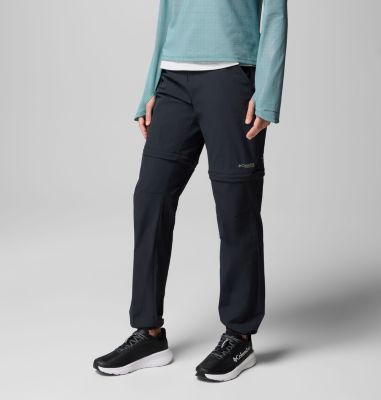 Women's Summit Valley II Convertible Hiking Trousers, Color: Black, image 3