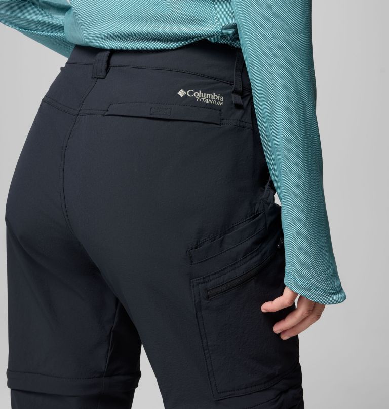 Pantalones de senderismo convertibles Summit Valley II para mujer, Color: Black, image 5