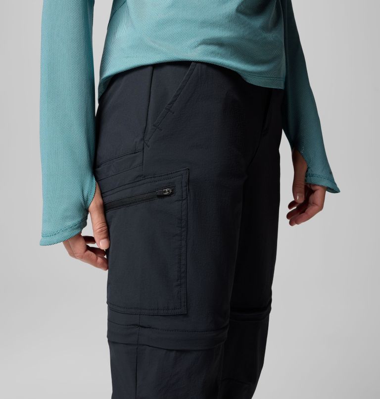 Pantalones de senderismo convertibles Summit Valley II para mujer, Color: Black, image 6