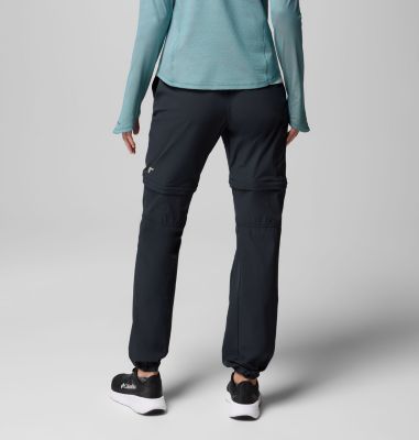 Women's Summit Valley II Convertible Hiking Trousers, Color: Black, image 2