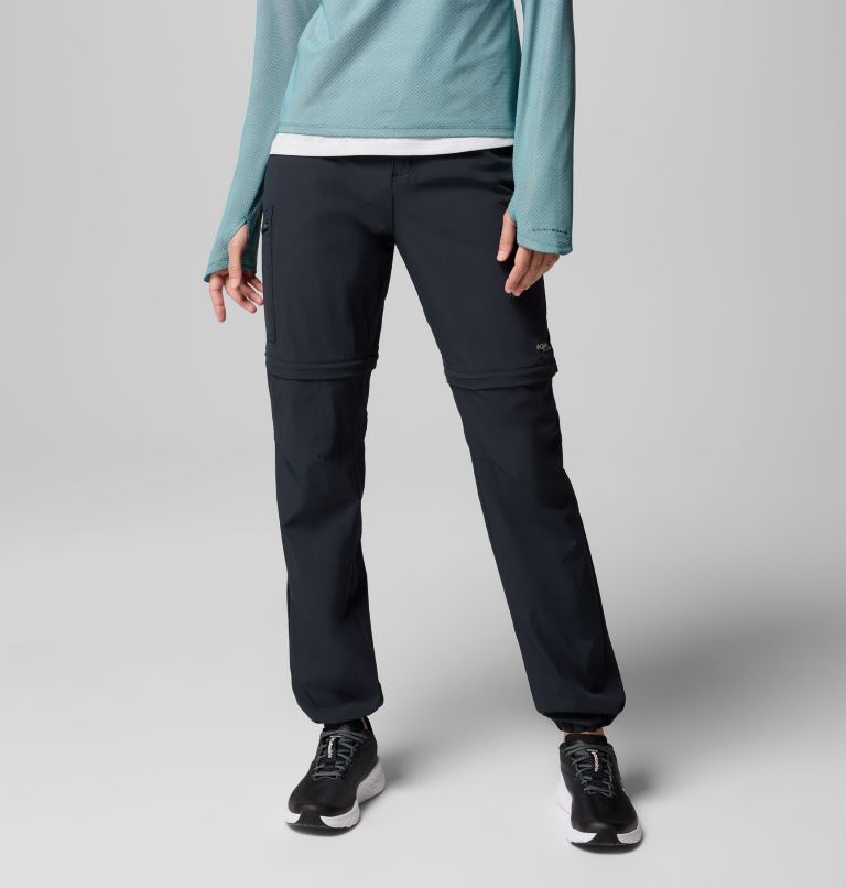 Pantalones de senderismo convertibles Summit Valley II para mujer, Color: Black, image 1