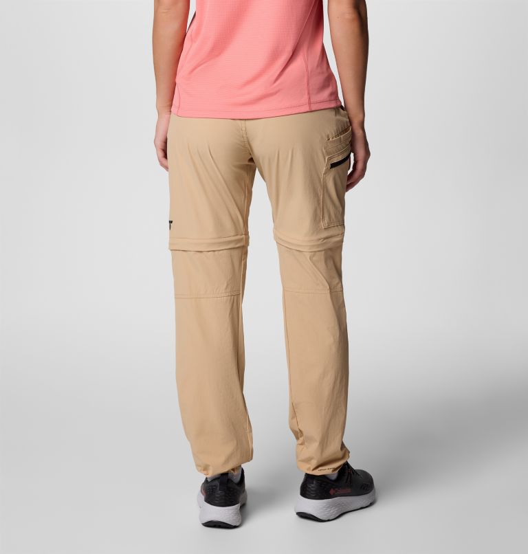 Women's Summit Valley II Convertible Hiking Trousers, Color: Canoe, image 2