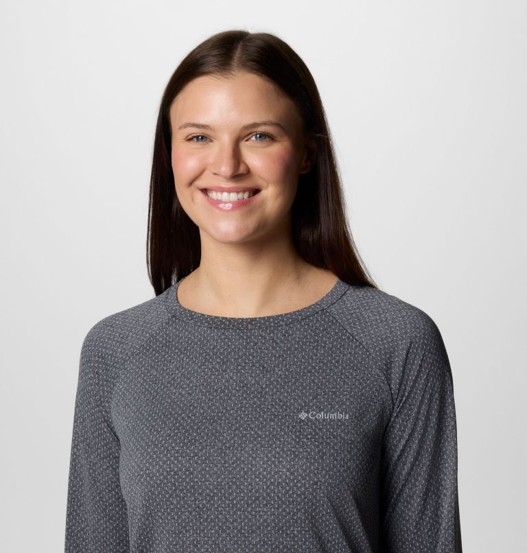 Women's Bogata Bay Long Sleeve Shirt, Color: Black, image 4