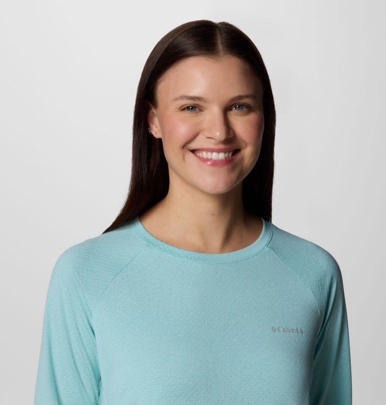 Women's Bogata Bay Long Sleeve Shirt, Color: Spray, image 4