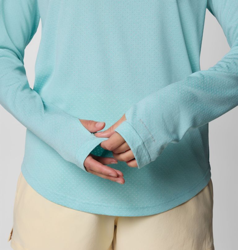 Women's Bogata Bay Long Sleeve Shirt, Color: Spray, image 5