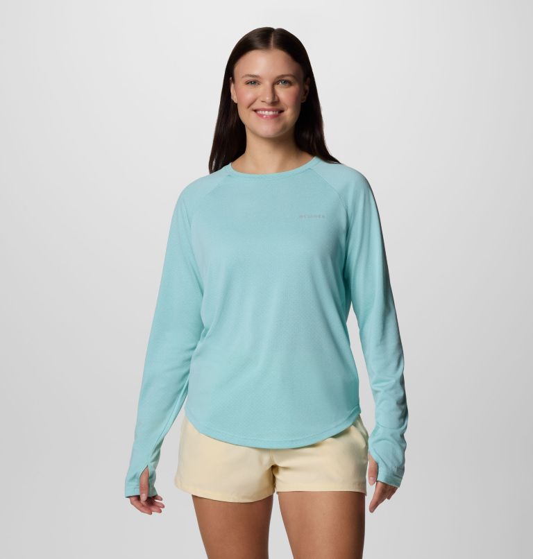 Women's Bogata Bay Long Sleeve Shirt, Color: Spray, image 1