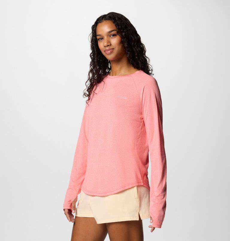Women's Bogata Bay Long Sleeve Shirt, Color: Alpenglow, image 3
