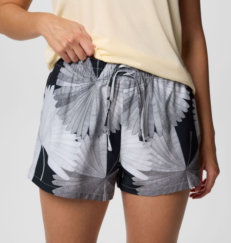 Women's Bogata Bay Print Shorts II, Color: White Rays, image 4
