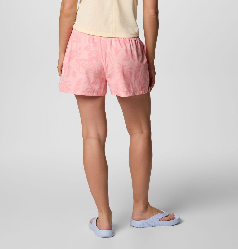 Women's Bogata Bay Print Shorts II, Color: Pink Sand Pasteled Tonal, image 2
