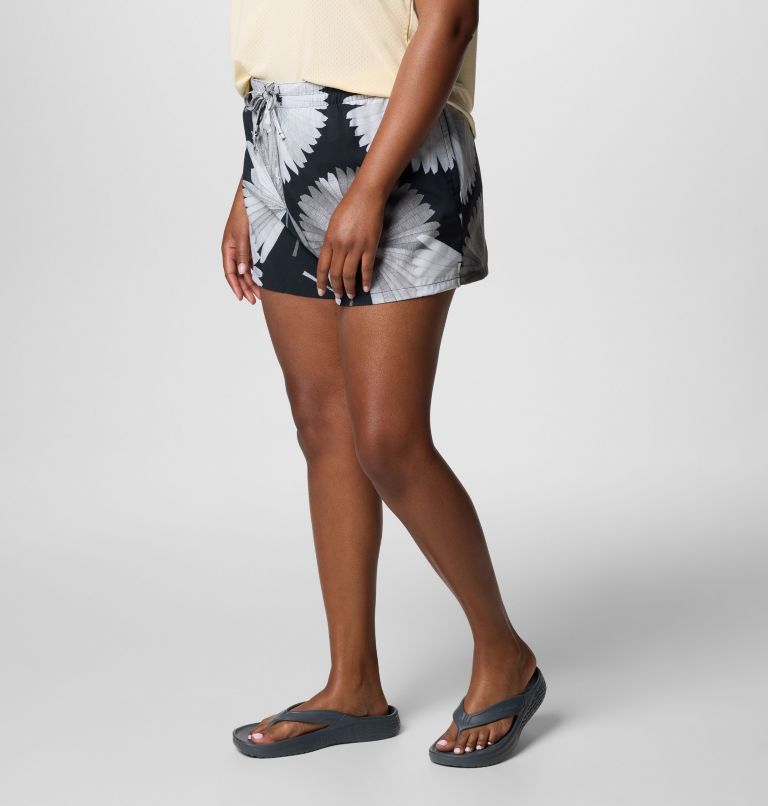 Women's Bogata Bay Print Shorts II - Plus Size, Color: White Rays, image 3
