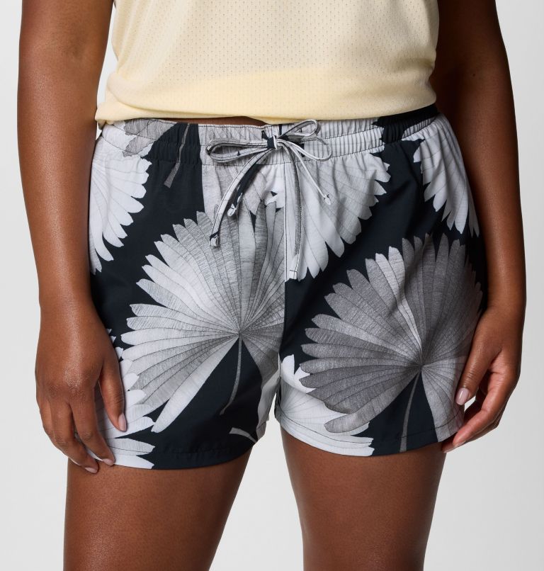 Women's Bogata Bay Print Shorts II - Plus Size, Color: White Rays, image 4