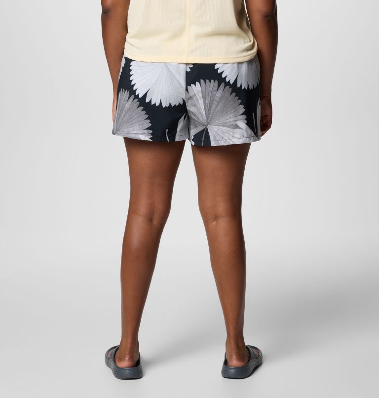 Women's Bogata Bay Print Shorts II - Plus Size, Color: White Rays, image 2