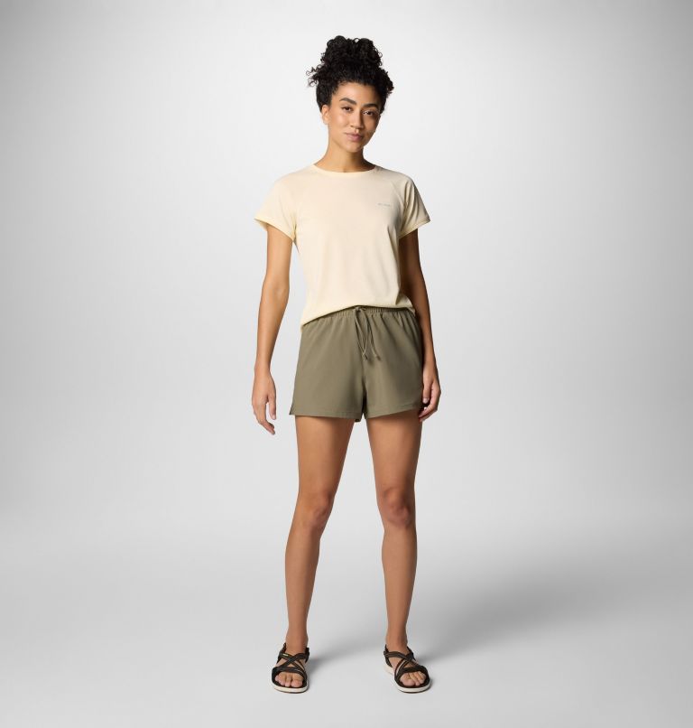 Women's Bogata Bay Shorts II, Color: Stone Green, image 6