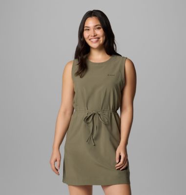 Women's Bogata Bay Dress II, Color: Stone Green, image 1