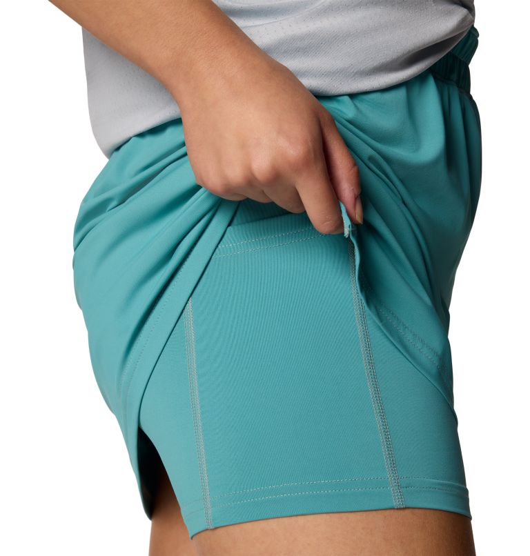 Women's Chill River Skort, Color: Teal, image 5