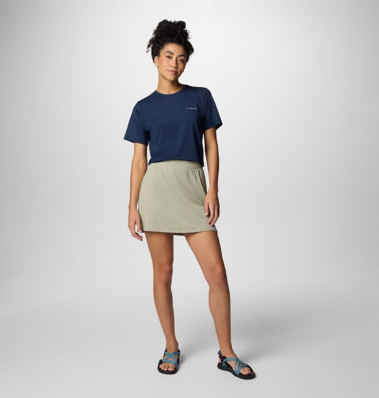 Women's Chill River Skort, Color: Safari, image 7