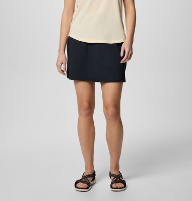 Women's Chill River Technical Hiking Skort, Color: Black, image 1