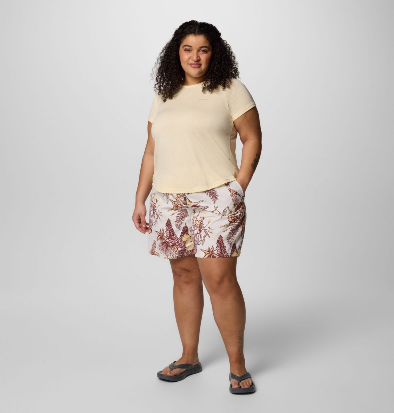 Women's Sandy River™ Printed Shorts III - Plus Size 6