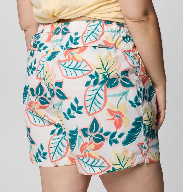 Women's Sandy River Printed Shorts III - Plus Size, Color: Alpenglow Pasteled, image 5