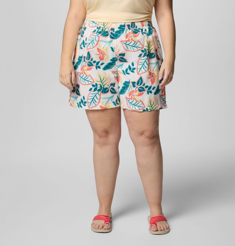 Women's Sandy River Printed Shorts III - Plus Size, Color: Alpenglow Pasteled, image 1