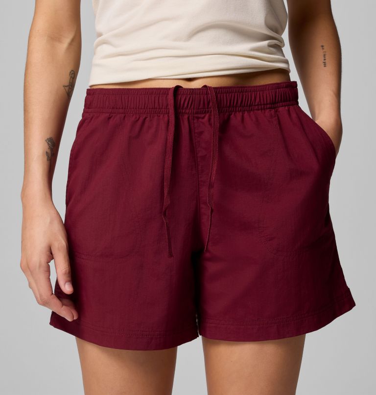 Women's Sandy River Shorts II, Color: Rich Wine, image 5