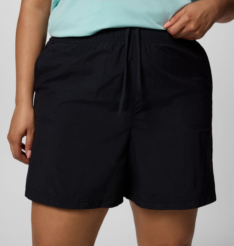 Women's Sandy River Shorts II - Plus Size, Color: Black, image 4