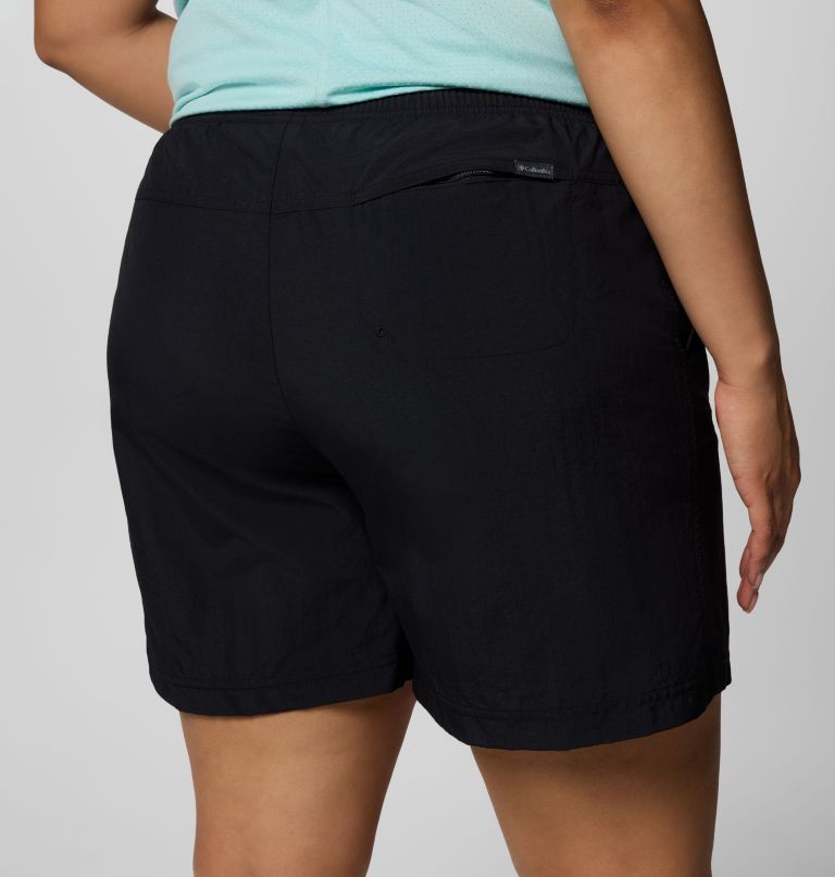 Women's Sandy River Shorts II - Plus Size, Color: Black, image 5
