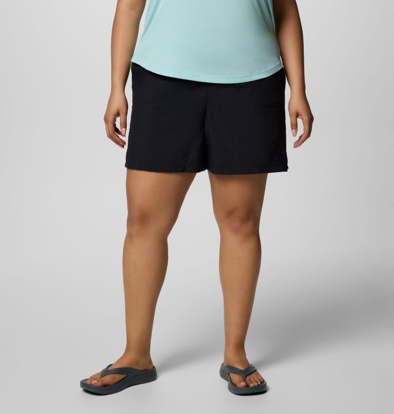 Women's Sandy River Shorts II - Plus Size, Color: Black, image 1