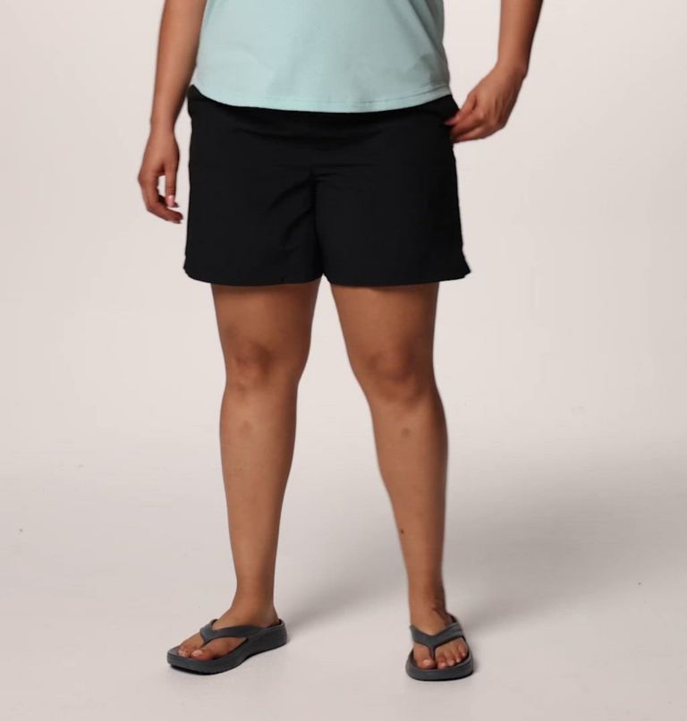 Women's Sandy River Shorts II - Plus Size, Color: Black
