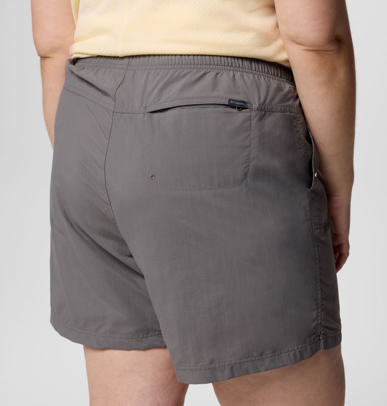 Women's Sandy River Shorts II - Plus Size, Color: City Grey, image 5
