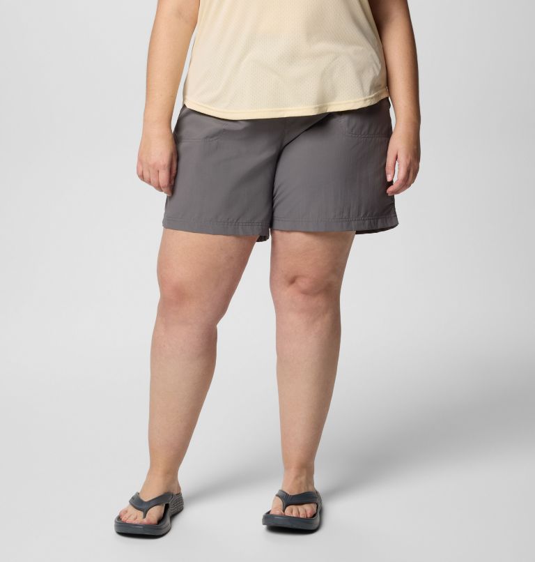 Women's Sandy River Shorts II - Plus Size, Color: City Grey, image 1