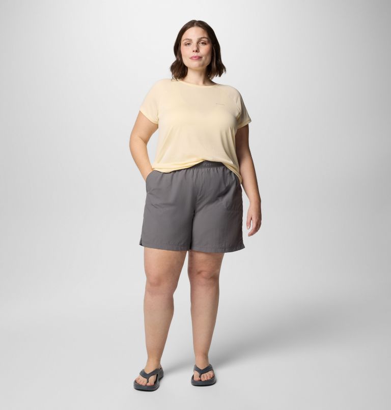Women's Sandy River Shorts II - Plus Size, Color: City Grey, image 6