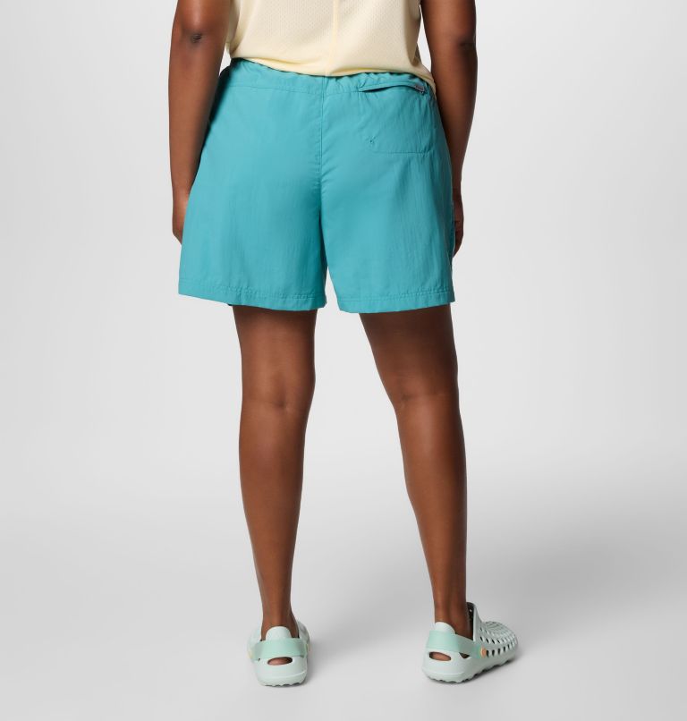 Women's Sandy River Shorts II - Plus Size, Color: Teal, image 2