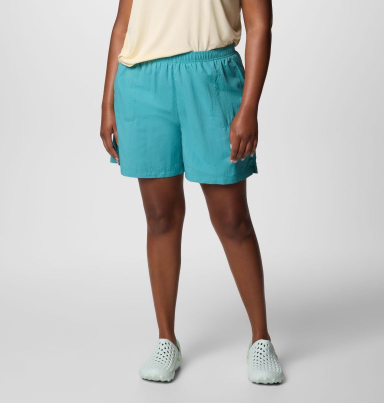Women's Sandy River Shorts II - Plus Size, Color: Teal, image 1