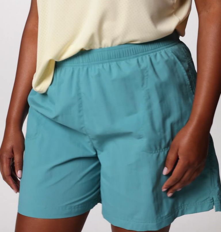 Women's Sandy River Shorts II - Plus Size, Color: Teal