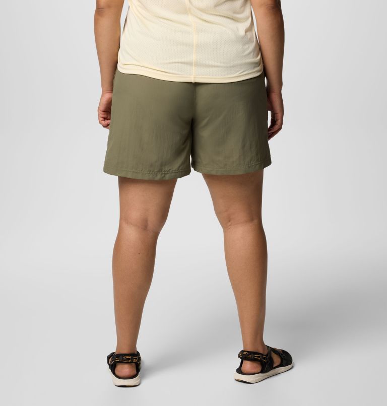 Women's Sandy River Shorts II - Plus Size, Color: Stone Green, image 2