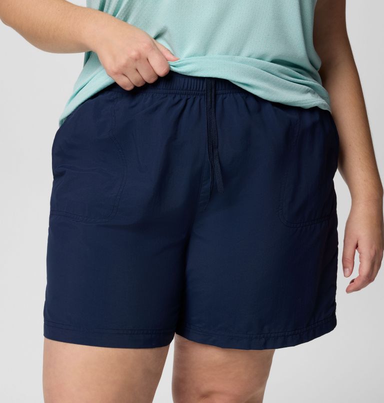 Women's Sandy River Shorts II - Plus Size, Color: Collegiate Navy, image 4