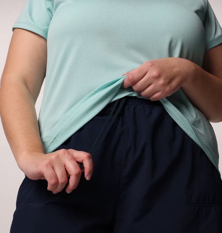 Women's Sandy River Shorts II - Plus Size, Color: Collegiate Navy